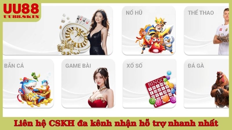 Liên hệ CSKH đa kênh nhận hỗ trợ nhanh nhất
